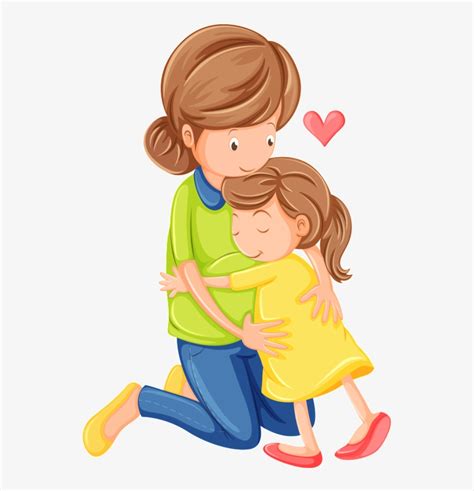 Hug clipart daughter, Hug daughter Transparent FREE for download on ...