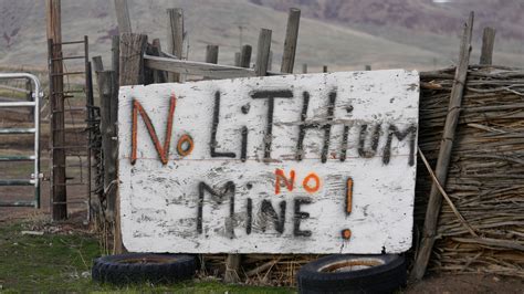 Environmentalists seek to block Nevada lithium mine needed for EV batteries