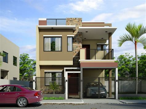 House Design Simple 2 Storey House Philippines Storey Simple Beautiful ...