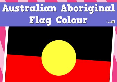 Australian Aboriginal Flag Colour :: Teacher Resources and Classroom ...