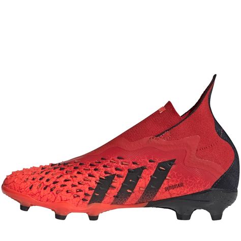 Buy adidas Childrens Predator Freak+ FG Firm Ground Football Boots Red ...