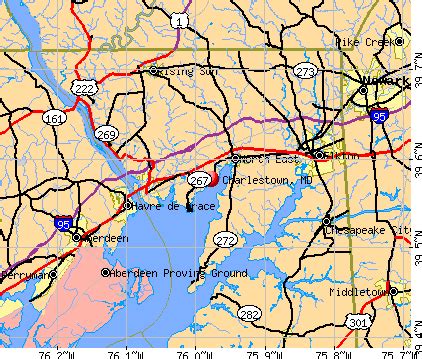 Charlestown, Maryland (MD 21901, 21914) profile: population, maps, real ...