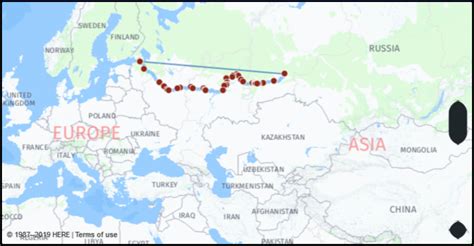 What is the distance from Saint Petersburg Russia to Tobolsk Russia? Google Maps Mileage ...