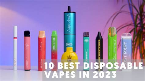 10 Best Disposable Vapes in 2023 - YouTube