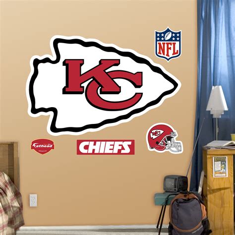 Kansas City Chiefs Logo | Kansas city chiefs logo, Kansas city chiefs, Logo wall