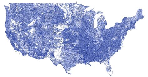 Infographic: An Astounding Map of Every River in America | WIRED