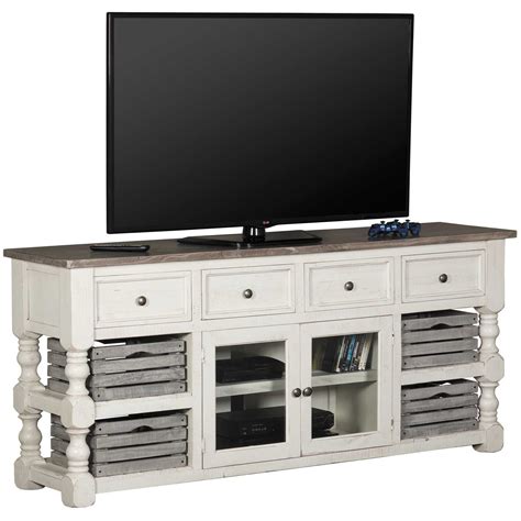 Stone 80 Inch TV Stand | IFD4691STD80 | Artisan Home by IFD | AFW.com