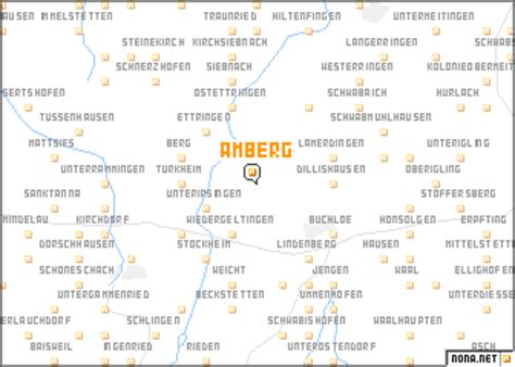 Amberg (Germany) map - nona.net