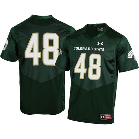 Under Armour - Under Armour Men's Colorado State Rams #48 Green Replica ...