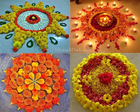 Amazing Floral Rangoli Designs To Bring Positivity This Diwali