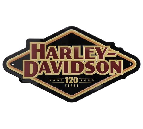 120th Anniversary Tin Sign | Harley-Davidson USA