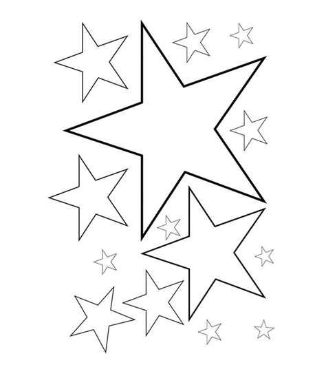 Stars Coloring Pages - Best Coloring Pages For Kids | Malvorlagen blumen, Sterne malen, Sterne ...