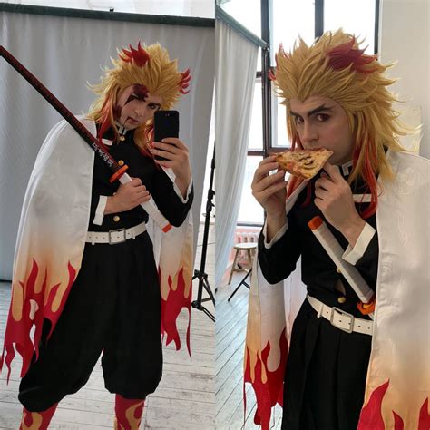 My Rengoku cosplay : r/KimetsuNoYaiba