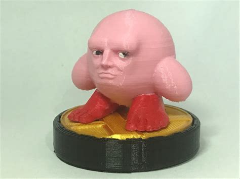 Handsome Cursed Kirby Custom Amiibo - Etsy Australia