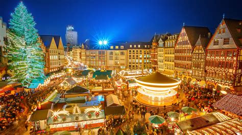 Mercado de Navidad en Frankfurt, Alemania