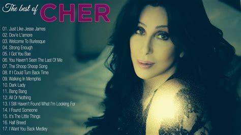 Cher Greatest Hits Full Album - Cher Best Songs Playlist - The Best of Cher Collection 2021 ...