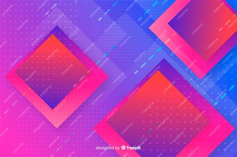 Free Vector | Gradient geometric shapes background