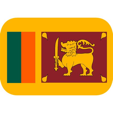 Sri Lanka flag emoji clipart. Free download transparent .PNG | Creazilla