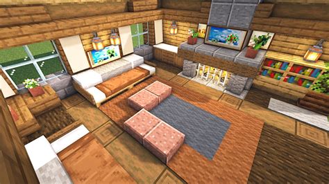 Minecraft: 6 Amazing Living Room Ideas for Your House (Tutorial) - YouTube