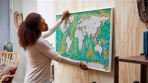 LEGO’s world map is toymaker’s largest set with 11,695 pieces | Fox ...