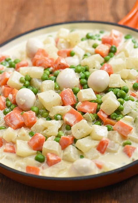 How To Cook The Best Creamy Mixed Vegetables A Vegetarian Recipe | Eat Like Pinoy