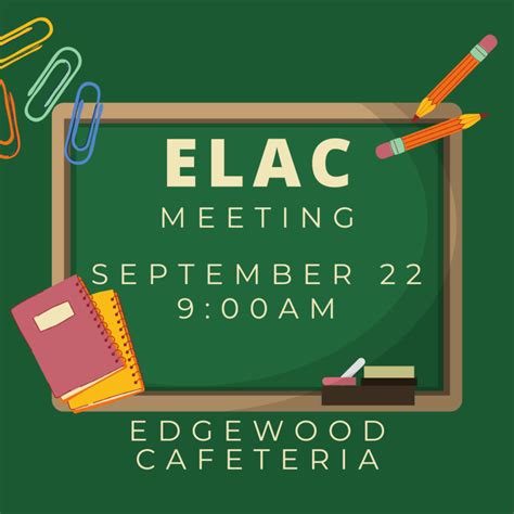 ELAC Parent Meeting | Edgewood Academy