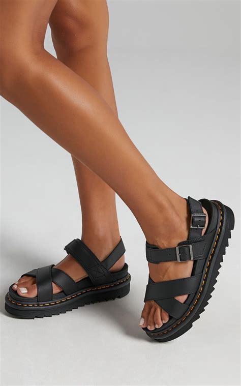 Dr. Martens - Voss II Sandal in Black Hydro | Showpo in 2021 | Voss ...