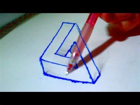 4D Drawing - Amazing Illusion 3d pen - YouTube