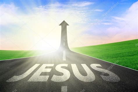 Road way to Jesus ⬇ Stock Photo, Image by © realinemedia #19145053