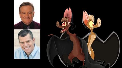 Animated Voice Comparison- Batty Koda (FernGully) - YouTube