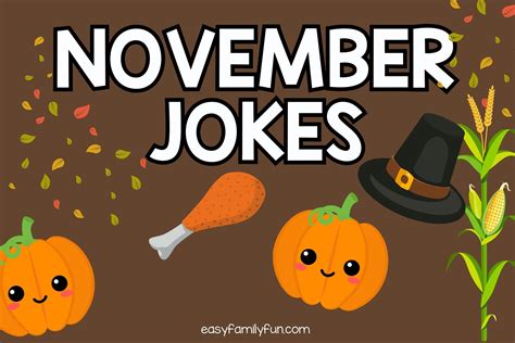 125+ Best Festive November Jokes That Make You LOL