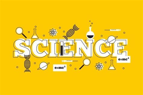 Science word with dna and molecules | Free Vector #Freepik #freevector #education #science #font ...