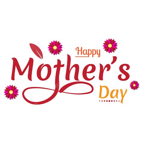 Happy Mothers Day Text Lettering Vector, Happy Mother S Day, Holiday, 14 May PNG and Vector with ...