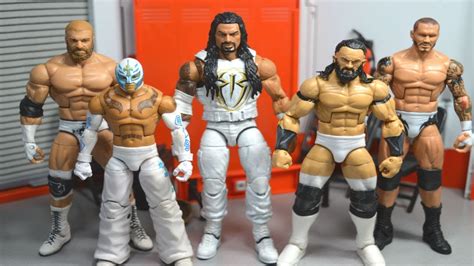 ALL WHITE FANTASY CUSTOM WWE ACTION FIGURES! - YouTube