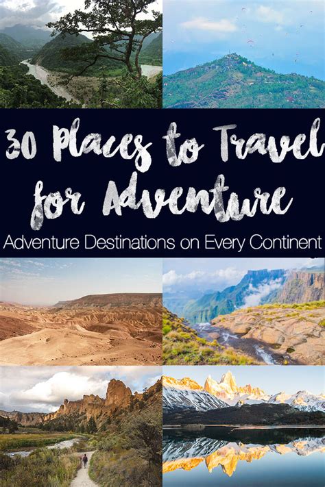 Adventure Destinations: 30 Best Places to Travel for Adventure