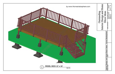 Free Deck Plans and Blueprints Online (with PDF Downloads)