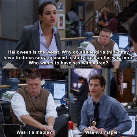 Brooklyn Nine Nine - Halloween #JakePeralta #AmySantiago #Scully #BrooklynNineNine #Halloween # ...