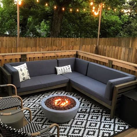 Top 50 Best Deck Fire Pit Ideas - Wood Safe Designs