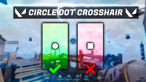 [6+] Open Circle Crosshair Valorant Settings ~ Valorant Zone