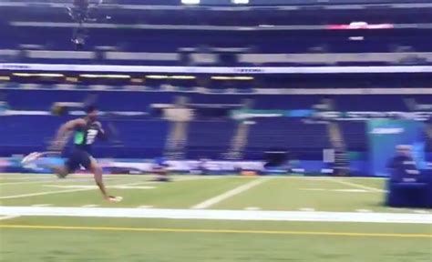 Jonathan Jones Runs A Ridiculous 4.28 40-Yard Dash At The Combine ...