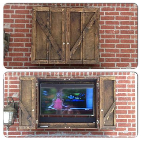 Outdoor Tv Cabinet Diy - WoodWorking Projects & Plans