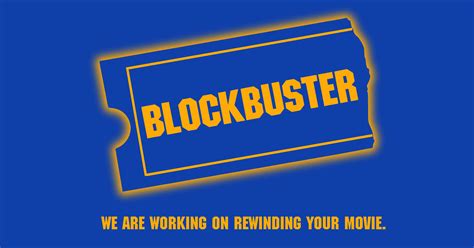 Blockbuster Video Stores & On Demand Movies