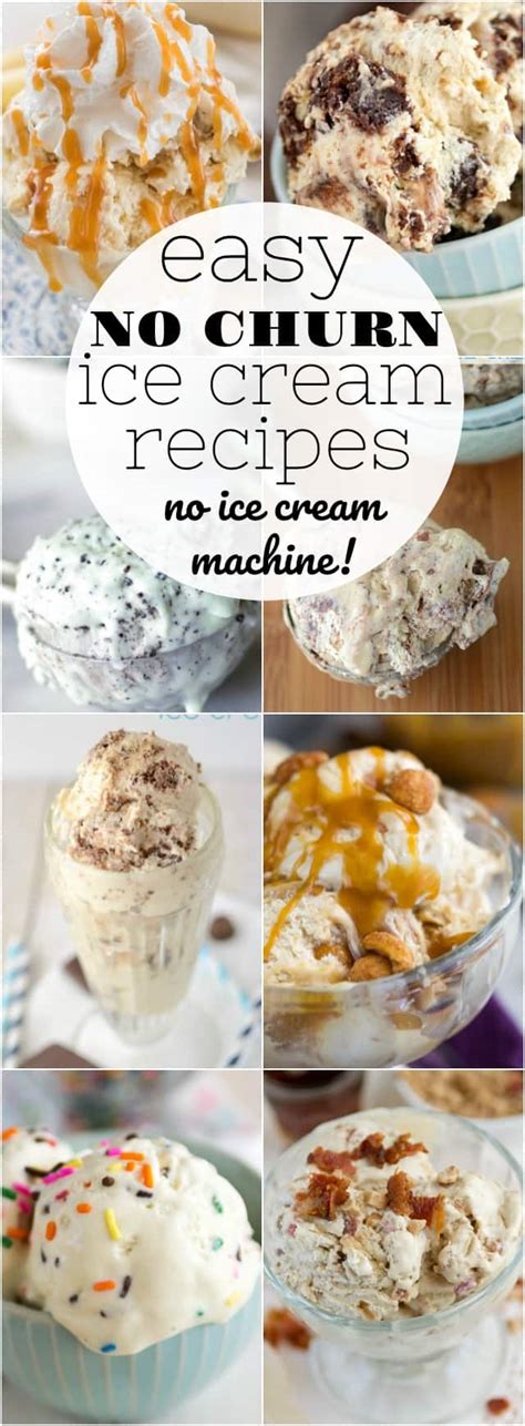 No Churn Ice Cream Recipes - Crazy for Crust