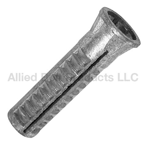 #6-8 X 3/4" LEAD WOOD SCREW ANCHOR | Allied Bolt Products LLC