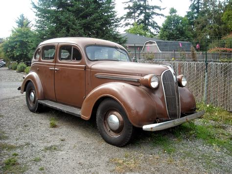 Seattle's Classics: 1937 Plymouth P4 Sedan