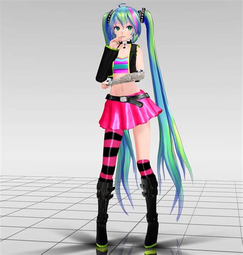 A bunch of miku picz !! | Mmd models, Mmd model, Miku