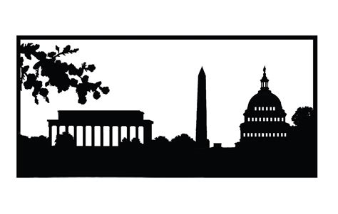 OliviaCaroline: Silhouette Etching - Washington, DC