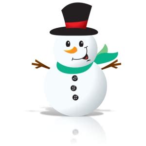 Snowman Hop Behind Reveal | 3D Animated Clipart for PowerPoint ...