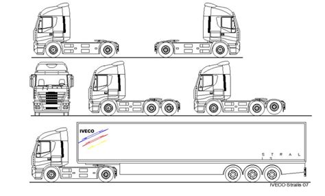 Truck plan is given in this Autocad drawing model. Download the Autocad ...