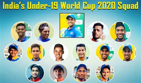 Under-19 World Cup India team List India captain Priyam garg India ...